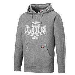 Dickies Herren Rockfield Hoodie (BCI) Kapuzenpullover, Grey Melange, L von Dickies