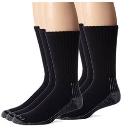 Dickies Herren Schwere, gepolsterte Kompressionssocken (3 & 6 Socken, Schwarz (3 Paar), Shoe Size: 12-15 (3er Pack) von Dickies
