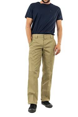 Dickies Herren Slim Straight Work Pants Sporthose, Beige (Khaki), W30/L32 von Dickies