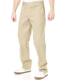 Dickies Herren Slim Straight Work Pants Sporthose, Beige (Khaki), W32/L32 von Dickies