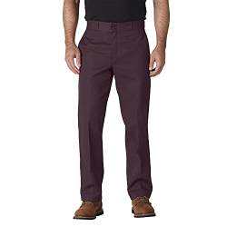 Dickies Herren Slim Straight Work Pants Sporthose, Rot (Rotbraun), 33W x 30L von Dickies