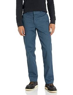 Dickies Herren Slim Straight Work Pants Sporthose, marineblau, 50W x 32L von Dickies