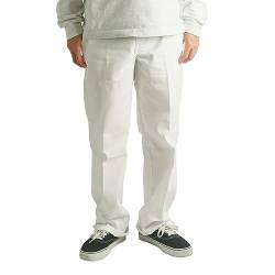 Dickies Herren Slim Straight Work Pants Sporthose, weiß, 33W x 32L von Dickies