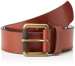 Dickies Herren South Shore Leather Belt Gürtel, Braun (BROWN BRN), S/M von Dickies