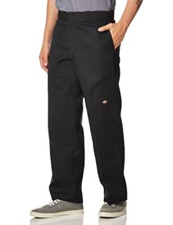 Dickies Herren Sporthose Streetwear Male Pants Double-Knee Work, Black, 32W/34L von Dickies