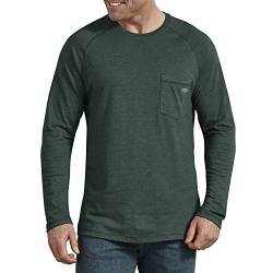 Dickies Herren Temp-iq Performance Cooling Long Sleeve T-Shirt, Hunter Heather, X-Groß von Dickies