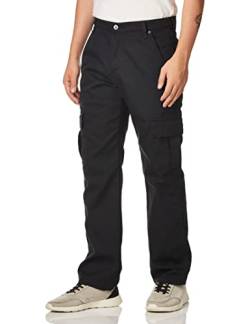 Dickies Herren Tough Max Duck Cargohose Arbeitshose, Stonewashed Black, 30W / 30L von Dickies