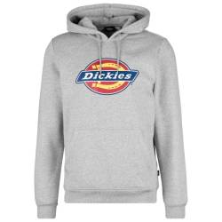 Dickies - Icon Logo Hoodie - Hoodie Gr L grau von Dickies