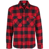 Dickies Langarmhemd - New Sacramento Shirt - S bis M - für Männer - Größe S - rot von Dickies