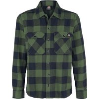 Dickies Langarmhemd - New Sacramento Shirt - S - für Männer - Größe S - grün von Dickies