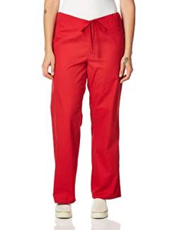 Dickies Men's EDS Signature Unisex Drawstring Scrub Pant, Red, Medium von Dickies