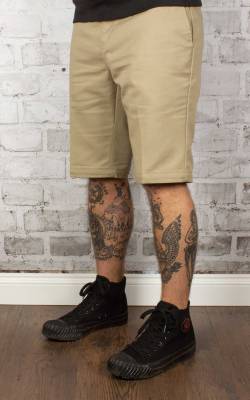 Dickies - Slim Fit Work Short REC, khaki #30 von Dickies