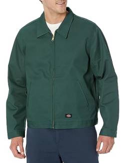 Dickies Ungefütterte Eisenhower-Jacke für Herren, Jäger-Grün, XL von Dickies