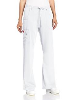 Dickies Xtreme Stretch-Schlupfkasack für Damen, Cargohose mit Kordelzug, ausgestelltes Bein, Übergröße, 82011, 4XL, Ceil von Dickies