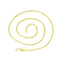 Dickly Goldkette Halskette Schlüsselbeinhalskette Schlüsselbeinkette Halskette Halsband zum Jahrestag, von Dickly