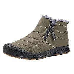 Didadihu Barfuss Schuhe Damen Barfuß Gefütterte Barfußschuhe Unisex Warm Barfuss Schuhe Gefüttert Fitnessschuhe Hike Dame Stiefel Hallenschuhe Winterstiefel Outdoorheld Sport von Didadihu