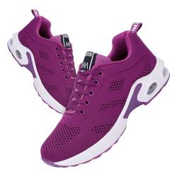 Didadihu Damen Gedämpft Air Schuhe : Leicht Plateau Laufschuhe Hallenschuhe Atmungsaktiv Bequem Turnschuhe Sportschuhe Mesh Tennisschuhe Trainingsschuhe von Didadihu