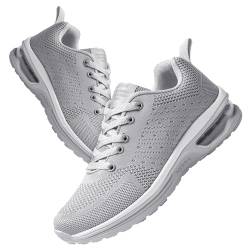 Didadihu Damen Gedämpft Air Schuhe : Leicht Plateau Laufschuhe Hallenschuhe Atmungsaktiv Bequem Turnschuhe Sportschuhe Plateau Mesh Joggingschuhe Sneaker von Didadihu