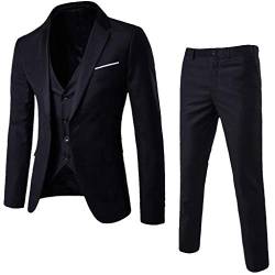 Didadihu Outfit Men's Tweed Anzug Nadelstreifen Herrenanzug Modern Männer Anzughosen Suits Regular Hellblau Sakko Sommeranzug Opposuits von Didadihu