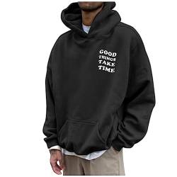 Didadihu Pullis - Oversize Hoodie Herren Oversized Hoodie Herren Japan Hoodie Sweatshirt Herren Mit Kapuze Techwear Herren Oversize Shirt Herren Oversized Pullover Herren Stüssy Hoodie von Didadihu