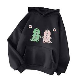 Didadihu Pullover Mädchen ： Kleidung Schöne Mädchen Pullis Pärchen Sachen Oversize Trend Anziehsachen Hoodie Koreanische BFF Outfits Klamotten Kleidung Süße Japan von Didadihu