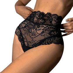 Didadihu Sexy Body Reizwäsch Reizwäsche+Outfit Ouvert Reizwäsche Für Sex Damen Dessous Baumwolle Tanga Grosse Grössen Offener Schritt Spitze Damen-Unterhosen String Durchsichtig Erotisch Unterwäsche von Didadihu