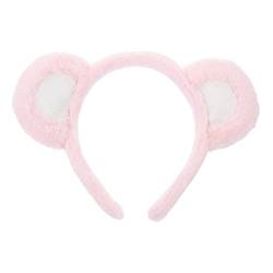 Didiseaon Bärenohr Stirnband Kuhzubehör Haarpflegezubehör Hut hair accessories for girls urlaub geschenkidee Ballkleider Make-up-Taschen Haarband für Mädchen Haarspange flauschige Tier Japan von Didiseaon