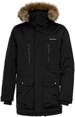 DIDRIKSONS Fredrik Parka Herren schwarz,Schwarz,Einheitsgröße von Didriksons