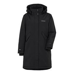 Didriksons Damen Winterjacke Josefine Parka black schwarz - 46 von Didriksons