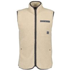 Didriksons - Pollux Vest - Fleeceweste Gr L beige von Didriksons