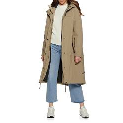 Didriksons W Alicia Parka 2 Beige - Wasserdichter Warmer Damen Parka, Größe 42 - Farbe Beige von Didriksons