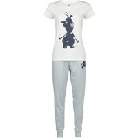Die Eiskönigin - Disney Schlafanzug - Olaf - S bis XXL - für Damen - Größe XXL - weiß/blau  - EMP exklusives Merchandise! von Die Eiskönigin