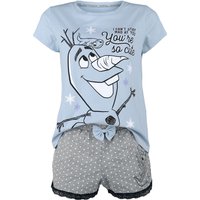 Die Eiskönigin - Disney Schlafanzug - Olaf - XS bis XXL - für Damen - Größe M - allover  - EMP exklusives Merchandise! von Die Eiskönigin