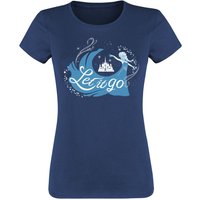 Die Eiskönigin - Disney T-Shirt - Elsa - Let It Go - S bis XXL - für Damen - Größe S - blau  - EMP exklusives Merchandise! von Die Eiskönigin