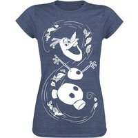 Die Eiskönigin - Disney T-Shirt - Olaf - S bis XXL - für Damen - Größe S - blau  - EMP exklusives Merchandise! von Die Eiskönigin