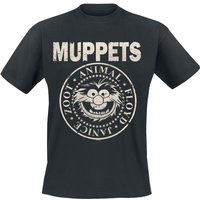 Die Muppets T-Shirt - Animal - Rock ´n Roll - S bis XXL - für Männer - Größe M - schwarz  - EMP exklusives Merchandise! von Die Muppets