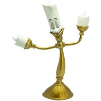 Die Schöne und das Biest - Beauty and the Beast - Disney Lampe - Lumière Lampe - goldfarben  - Lizenzierter Fanartikel von Die Schöne und das Biest