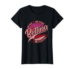 Bettina Die Frau der Mythos die Legende Vornamen T-Shirt von Die besten Retro Vorname Geschenke für Damen