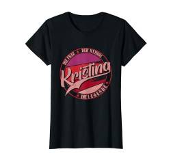 Kristina Die Frau der Mythos die Legende Vornamen T-Shirt von Die besten Retro Vorname Geschenke für Damen