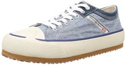 DIESEL Herren Prinzip Sneakers, Light Blue/Vintage Indigo-H8955, 42 EU von Diesel