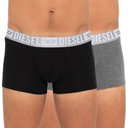 Diesel 2-er Set Trunks Schwarz & Grau von Diesel