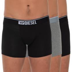 Diesel 3-er Set Trunks Schwarz & Grau von Diesel