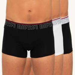 Diesel 3-er Set Trunks Schwarz & Weiß von Diesel