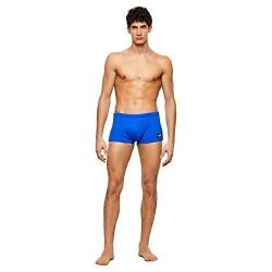 Diesel Herren BMBX-Hero Lycra Boxer Badehose, Blaues Web, Medium von Diesel