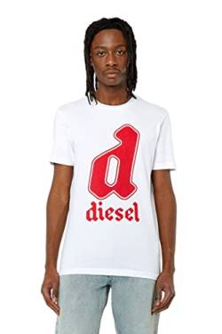 Diesel Herren T-Diegor-K54 T-Shirt, 100-0grai, XXL von Diesel