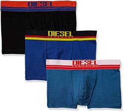 Diesel Herren UMBX-DAMIENTHREEPACK Boxer 3pack Badehose, blau/schwarz, Large von Diesel