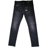 Diesel Tapered-fit-Jeans Buster-X RM063 (Tapered, Dunkelgrau l Grau) Stretch, 5 Pocket Style von Diesel