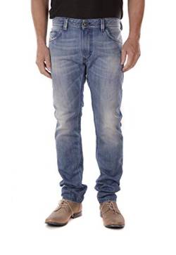 Diesel Thavar 0859T Herren Jeans Hose Slim Skinny (DE/NL/SE/PL, Bundweite & Schrittlänge, 34, 32, Blau) von Diesel