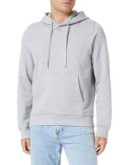 Diesel Unisex S-Ginn-Hood-d Sweat-Shirt Sweatshirt, Grey Melange (kein Bros), S von Diesel