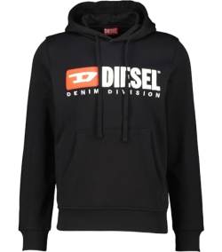 Diesel Unisex S-Ginn-Hood-div Sweat-Shirt Sweatshirt, Schwarz Schwarz Schwarz, XXX-Large von Diesel